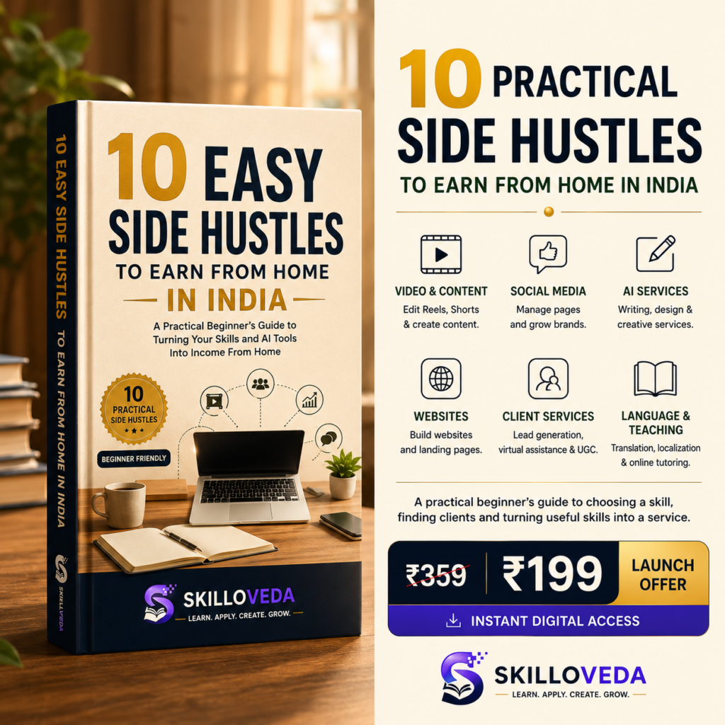 Shop Page image for 10 easy side hustle